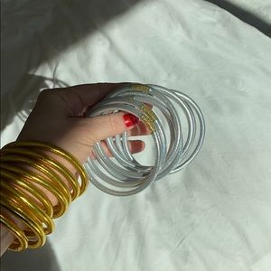 Budha Girl Bracelets in Silver